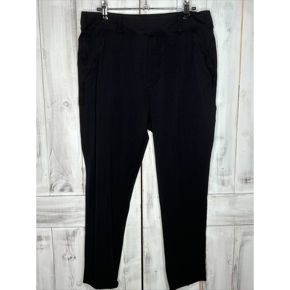 Frank & Eileen Murphy Billion Dollar Pants Women's XL Navy Blue Stretch Leggings